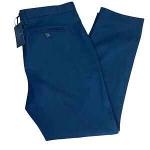 Ted Baker London Navy Blue Trousers Sz 38R NWT